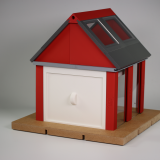 Taktik-Trainer: Garagenerweiterung mit Satteldach und geschlossenem Tor Taktik-Trainer: Garagenerweiterung mit Satteldach und geschlossenem Tor