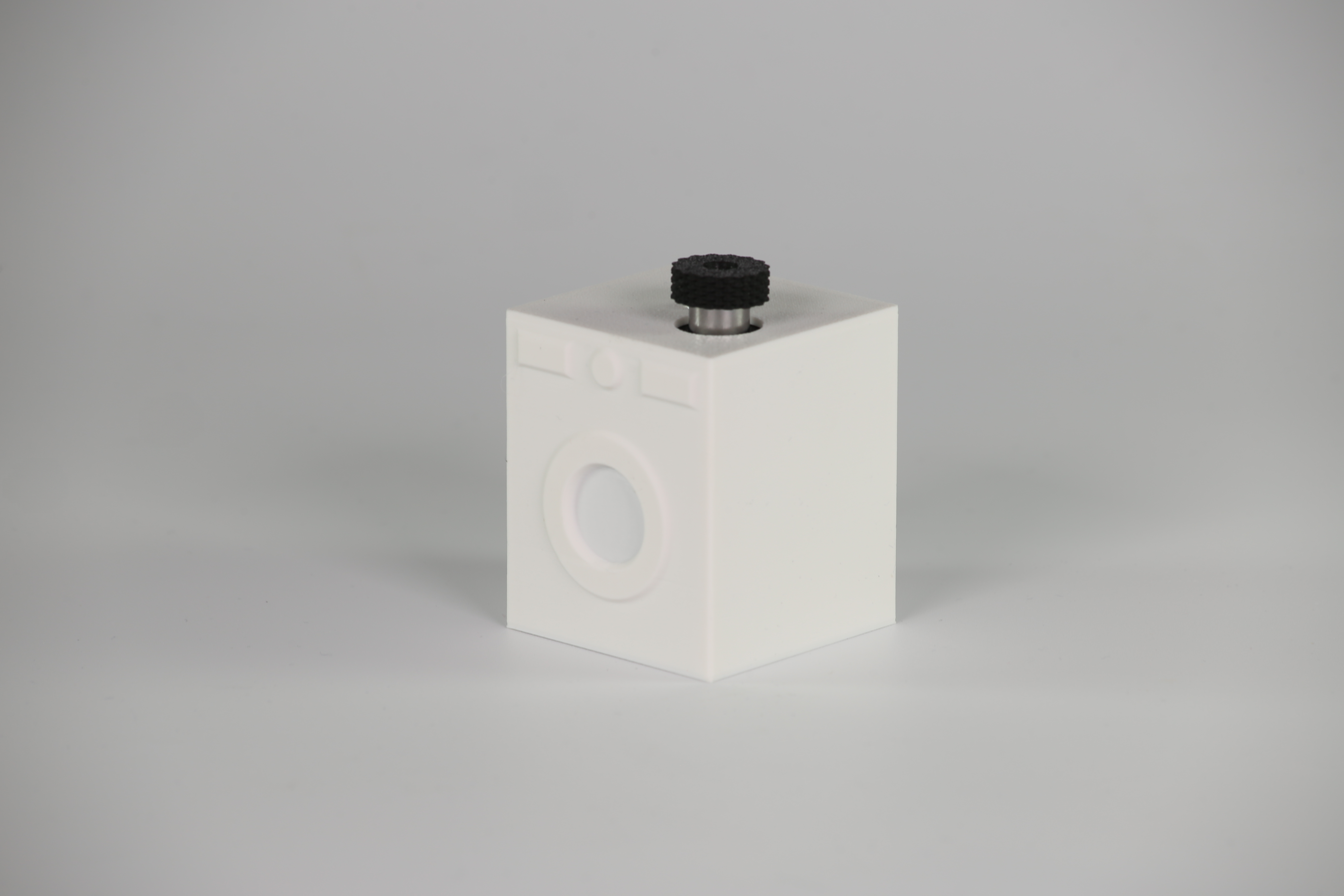 Rauchgenerator mit Waschmaschinenaufsatz