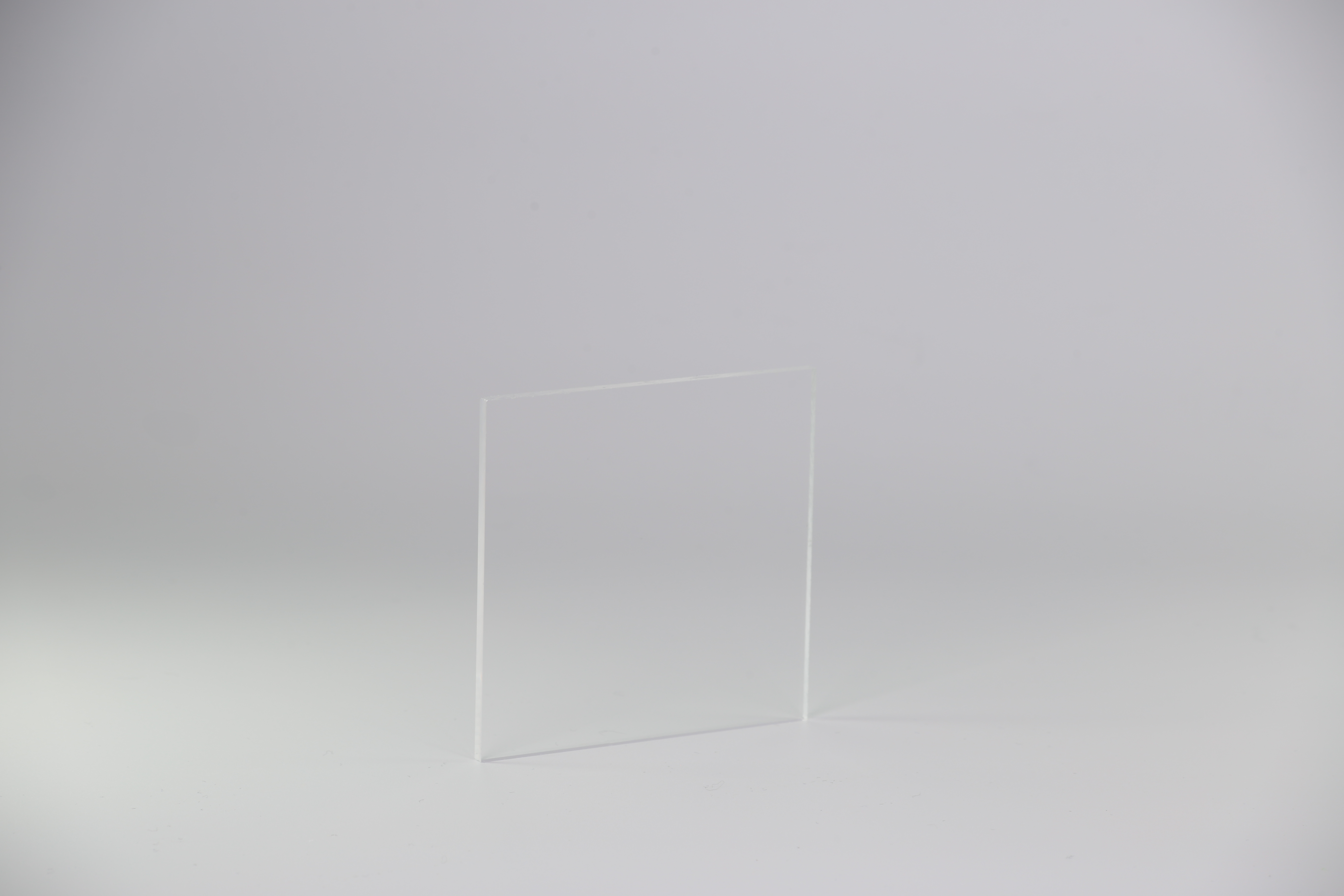 Bodenglas in durchsichtig