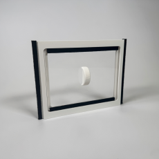 Geschlossene Serviceklappe