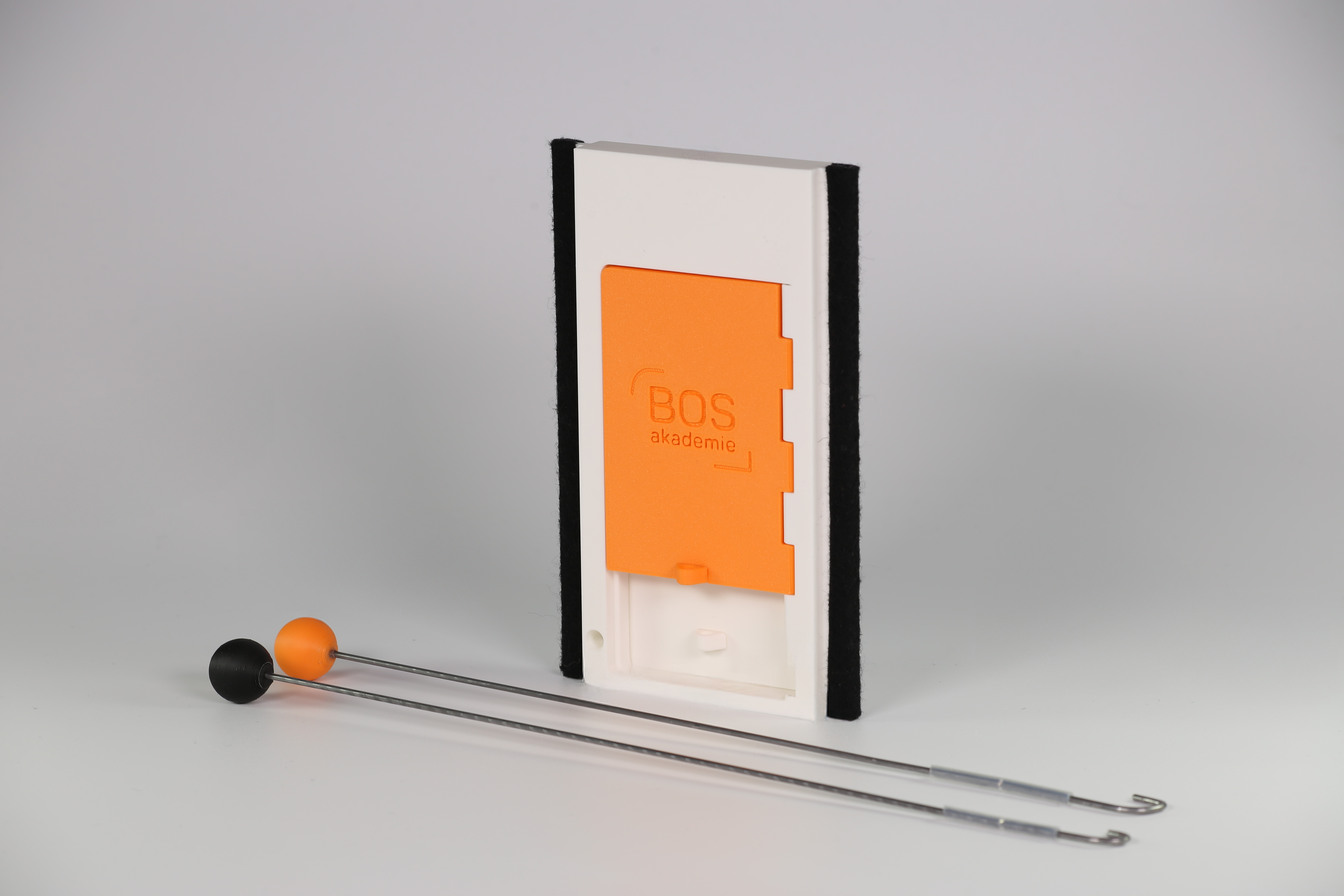 Mobiler Rauchverschluss in weiß