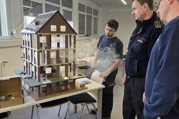 Auslieferung des Taktik-Trainers an die Berufsfeuerwehr Stuttgart