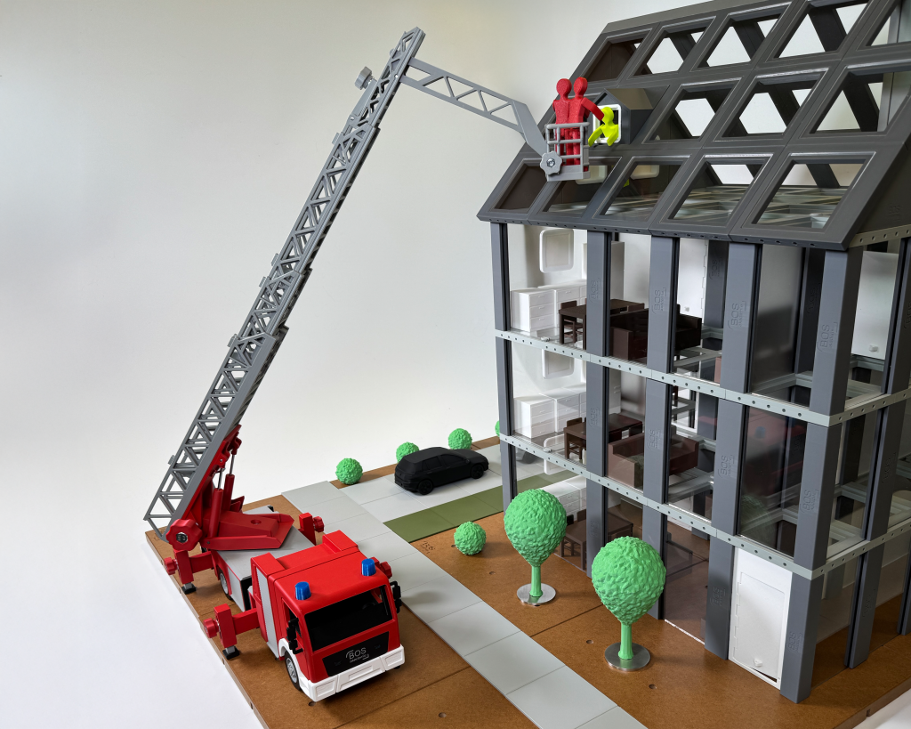 Drehleiter-Modell Taktik-Trainer