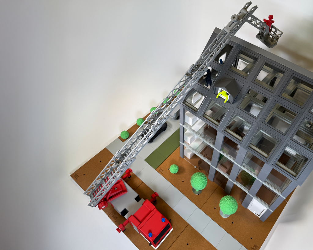 Drehleiter-Trainer im Zusammenspiel mit dem Taktik-Trainer