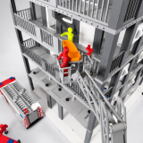 Aerial Ladder Trainer in combination with Taktik-Trainer