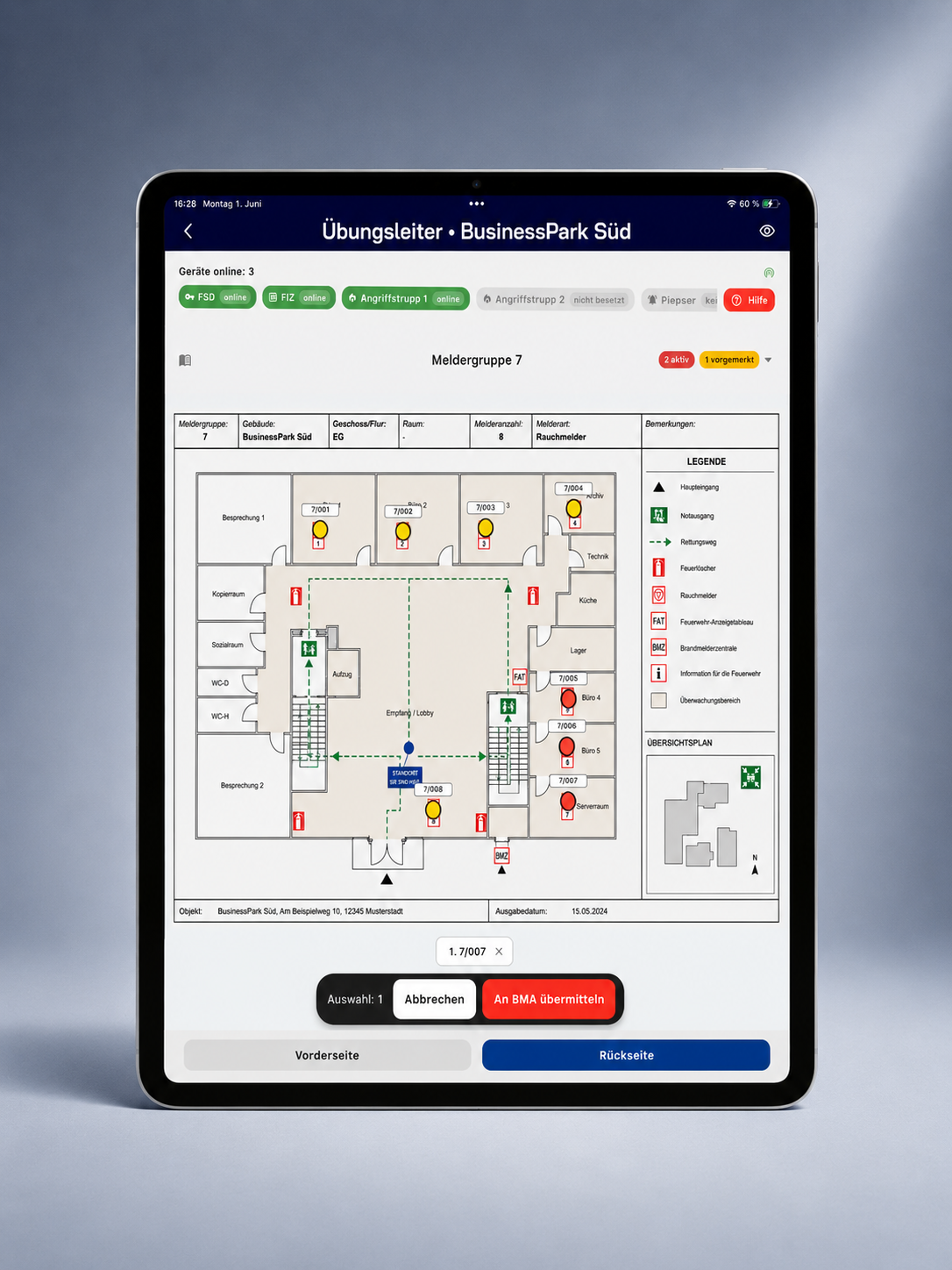 BMA-Trainer Update: Import von Laufkarten & Separierung von FSD/ FIZ/ Pager