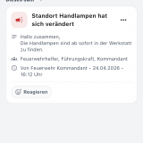 Neuigkeiten inkl. Reaktionen