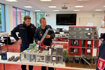 Berufsfeuerwehr Linz mit Taktik-Trainer